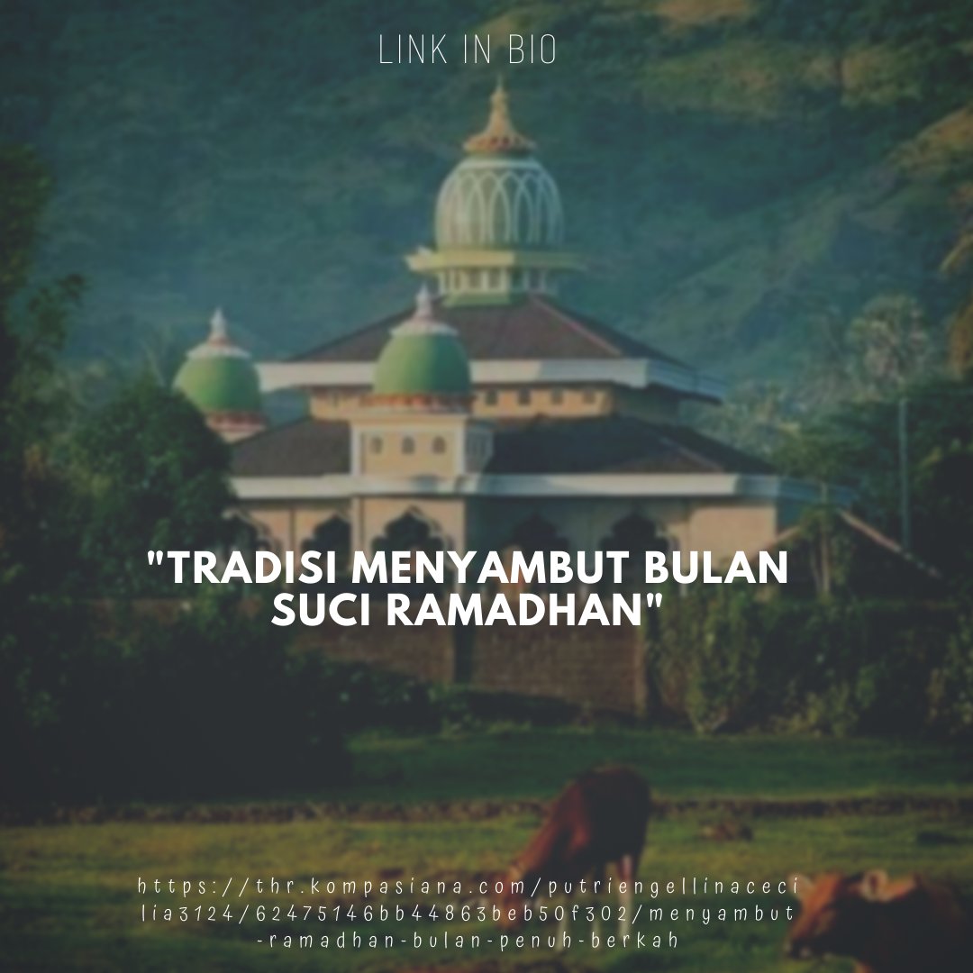 putrii_ance's tweet photo. Gimana nih tradisi menyambut Ramadhan di daerah kalian?
https://t.co/MayQk553Gc

#tugas6pbsauin2022 https://t.co/JH4otxh08q