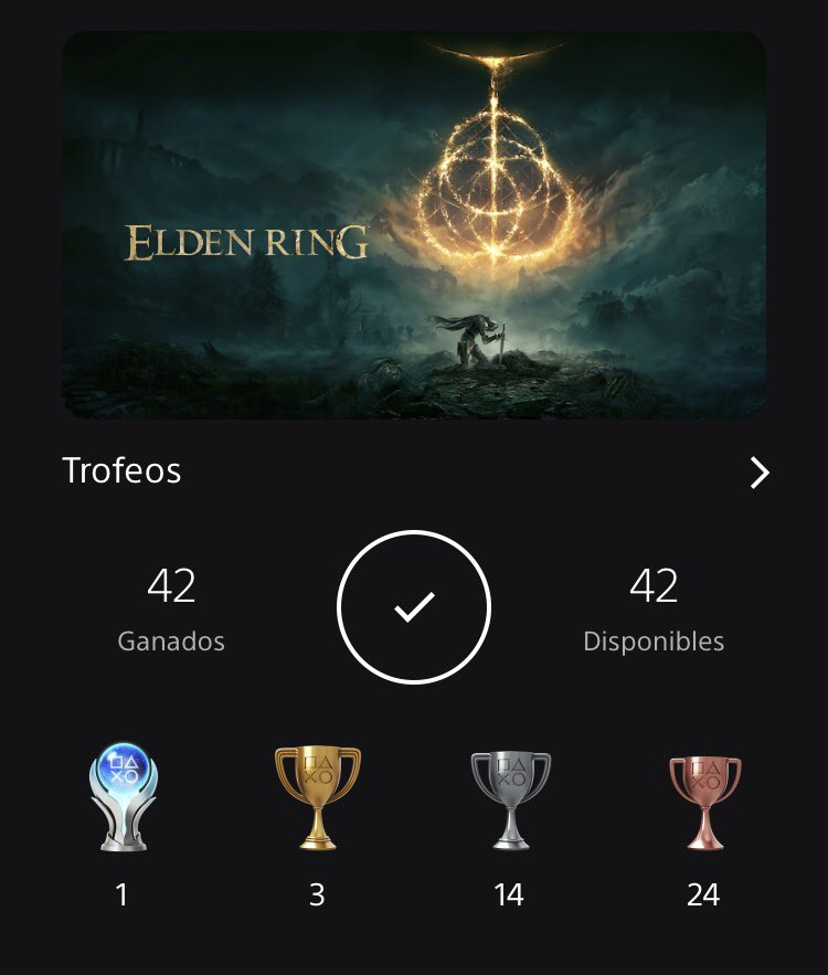 Se tenía que hacer y se hizo ⚔️ Platinito de Elden Ring ✨<a href="/PlayStationES/">PlayStation España</a>