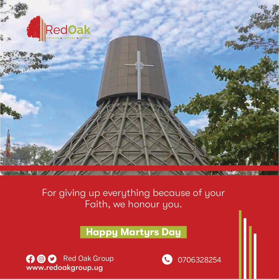 May the memory and courage of the martyrs be the inspiration we need to always be true to our faith. Happy #MartyrsDay2022