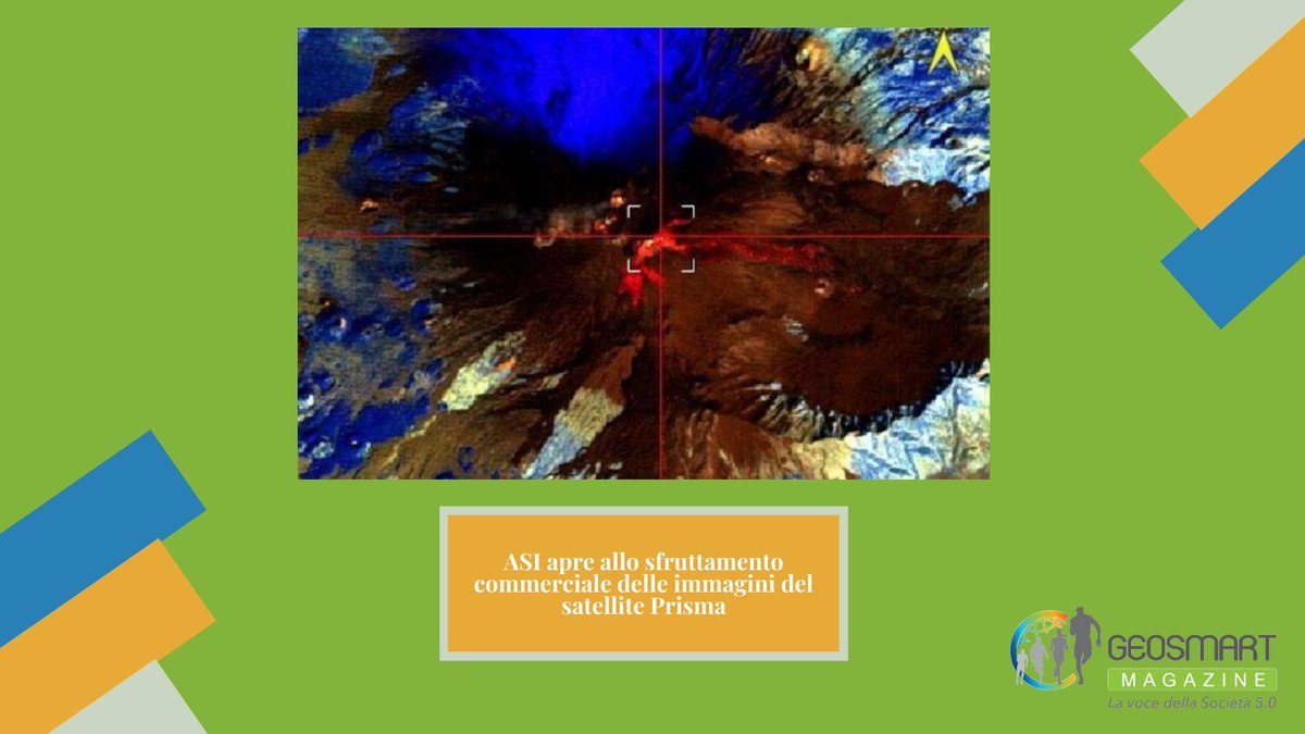 ASI apre allo sfruttamento commerciale delle immagini del satellite Prisma
Leggi la notizia ---> geosmartmagazine.it/.../sfruttamen…
#immaginisatellitari #satelliti #PRISMA 
<a href="/ASI_spazio/">Agenzia Spaziale ITA</a>