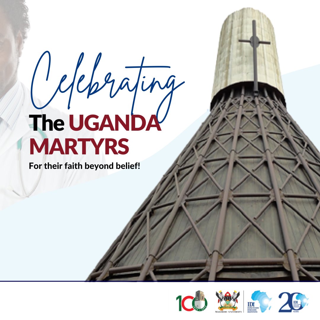 IDIMakerere's tweet photo. On this Martyrs’ Day, we honor those who sacrificed their lives for what they believed in. 
Wishing you and your loved ones a blessed day. https://t.co/HjIyxW9dQz