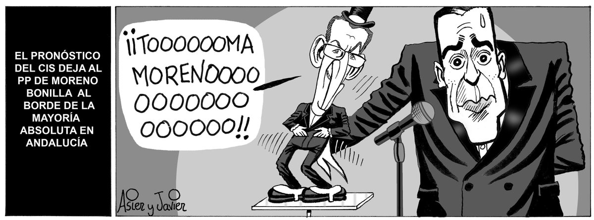 Bilbao_Tour's tweet photo. La viñeta de hoy en @deia_eus , @NotGip y @NoticiasdeAlava : #PedroSánchez #Andalucía #Elecciones #PP #PSOE #CIS #Encuestas #Rokefeller #Moreno https://t.co/QIHE7D4dbu