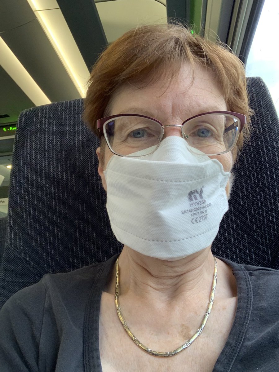 Signs on the train still ask you to wear masks. I’m pleased to wear mine to protect myself and others. I don’t mind being in a tiny minority or even the only one &amp; I hope you don’t either. We don’t have to follow social norms!