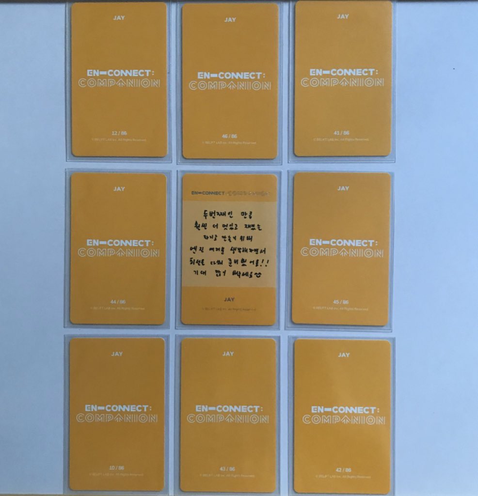 _kkjay's tweet photo. 🧾. . . wts lfb ph help rt ✦𓂋

#yanzysells

      𖦹 jay enconnect trading cards with special and 5 normal, no flower pose. (650)

𓂋 can tingi normal 
𓂋 all in mint condition
𓂋 onhand
𓂋 payo / 3 days (with 30% dp)

🏁 reply or dm to claim !

# enhypen pc photocard tc https://t.co/sVl2m4u9n7