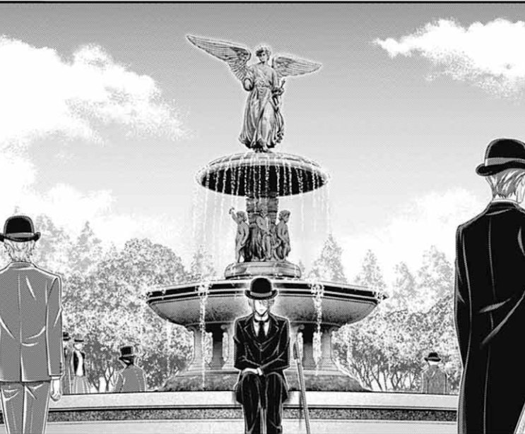 Opoxun_K's tweet photo. Yuumori 71:

Bethesda fountain, also called Angel of Waters. It's based on one of the miraculous healings Jesus made (Gospel of John).

An Angel blessed Bethesda pool, giving its water special powers. Jesus convinced a paralytic to enter the waters and be healed. https://t.co/0imWsVWilM