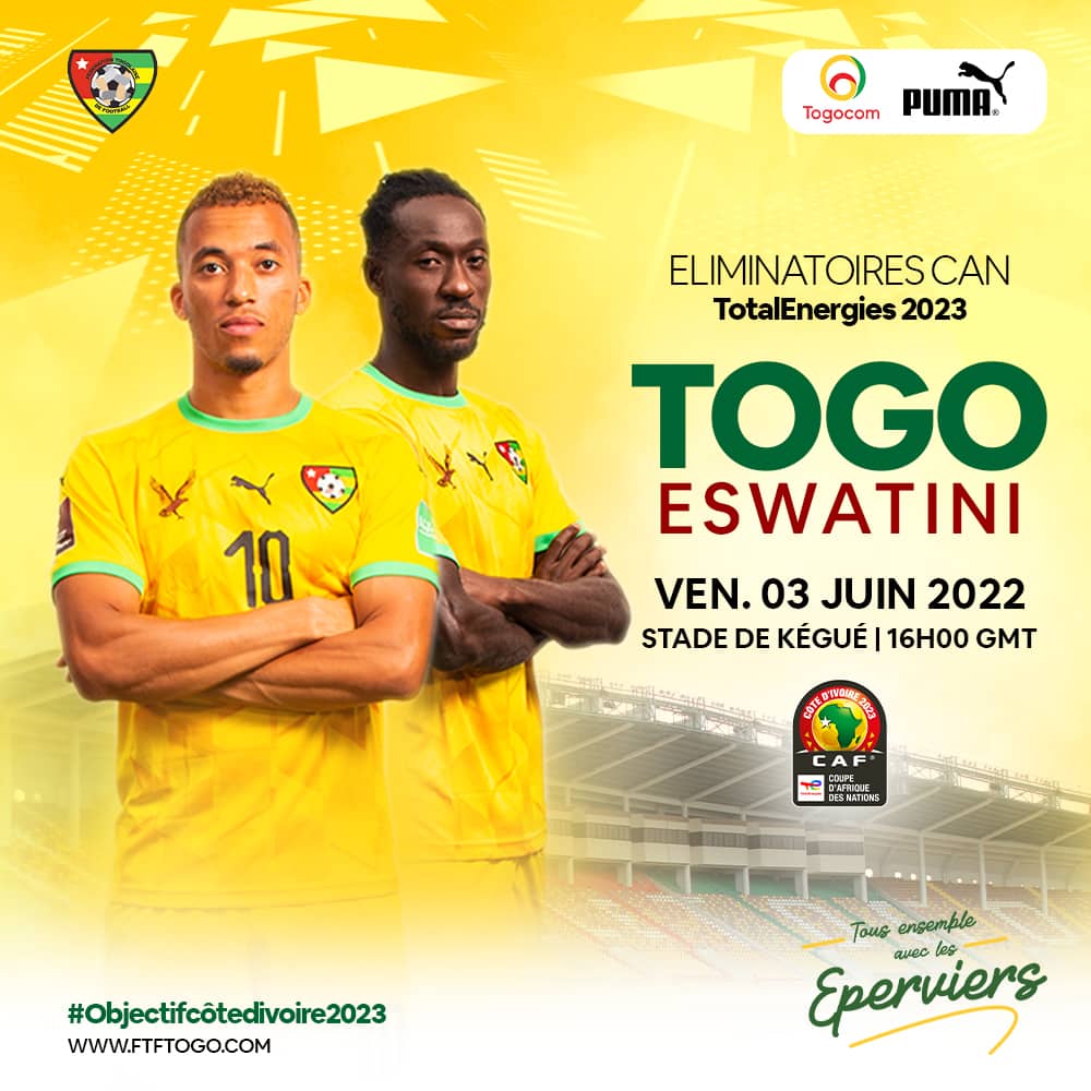AttissoJohn's tweet photo. Le Jour J. Nous sommes derriรจre nos Ambassadeurs. La victoire ou rien.
#TousEperviers
#EliminatoiresCAN2023
#CAN2023
#CANQ
#TgTwittos https://t.co/8wZNVgqFrZ