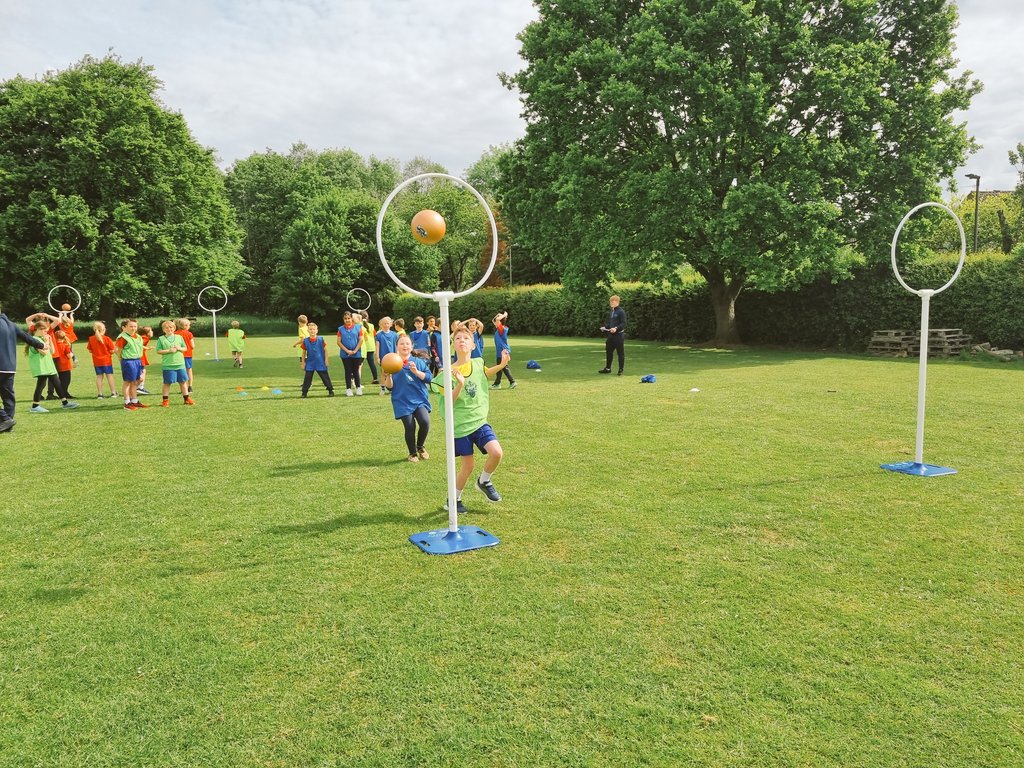 DuffMead_Sports's tweet photo. Wow! What a vibe around school with the excitement of Quidditch! Learning new skills, the structure of the game and experiencing the competitive game too! Well done Gryffindor for winning this year's trophie! https://t.co/HehcS35Elb