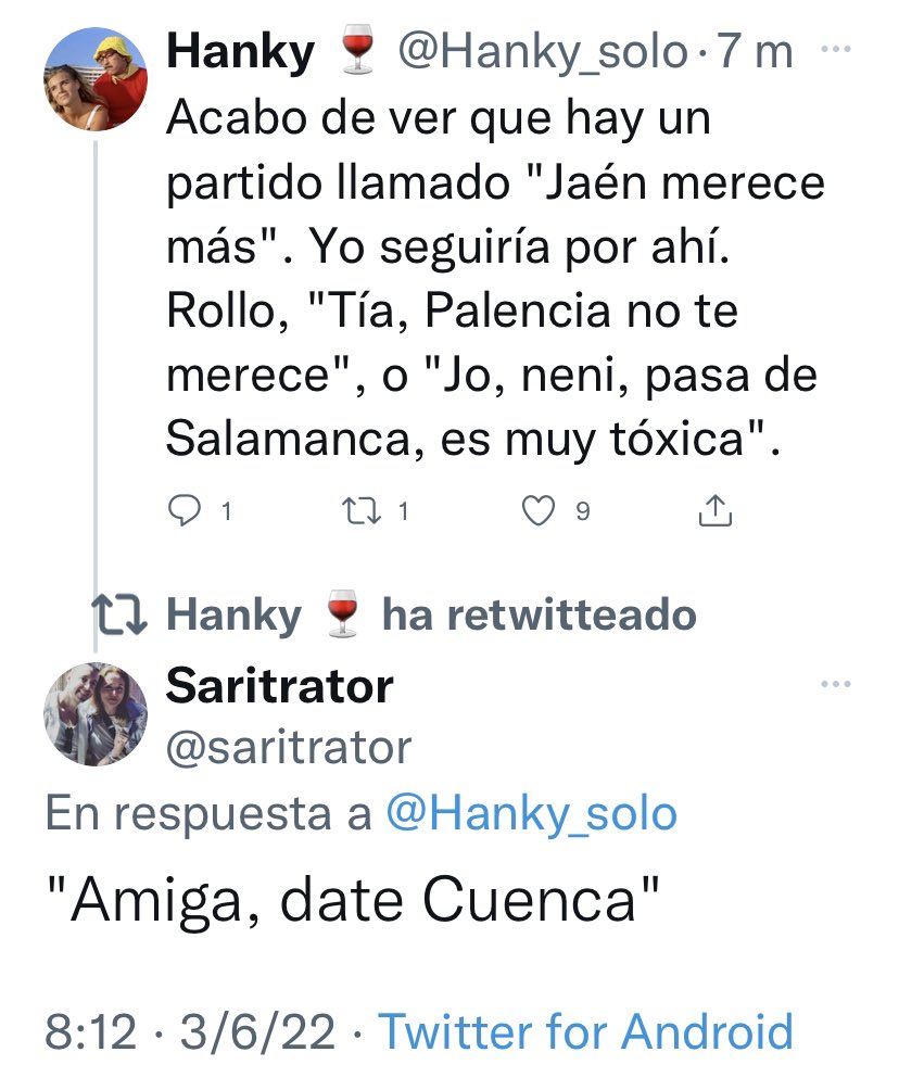 Estoy llorando muchísimo.