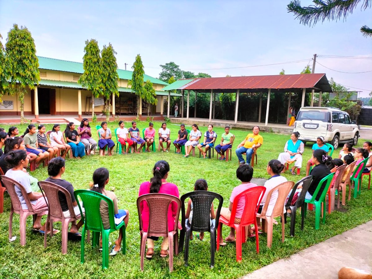 Nedanfoundation's tweet photo. Girls need protective learning environment to fulfil their dreams.. NEDAN Foundation based in Bodoland Assam provides all round development of last miles girls. https://t.co/g2szz9exeJ