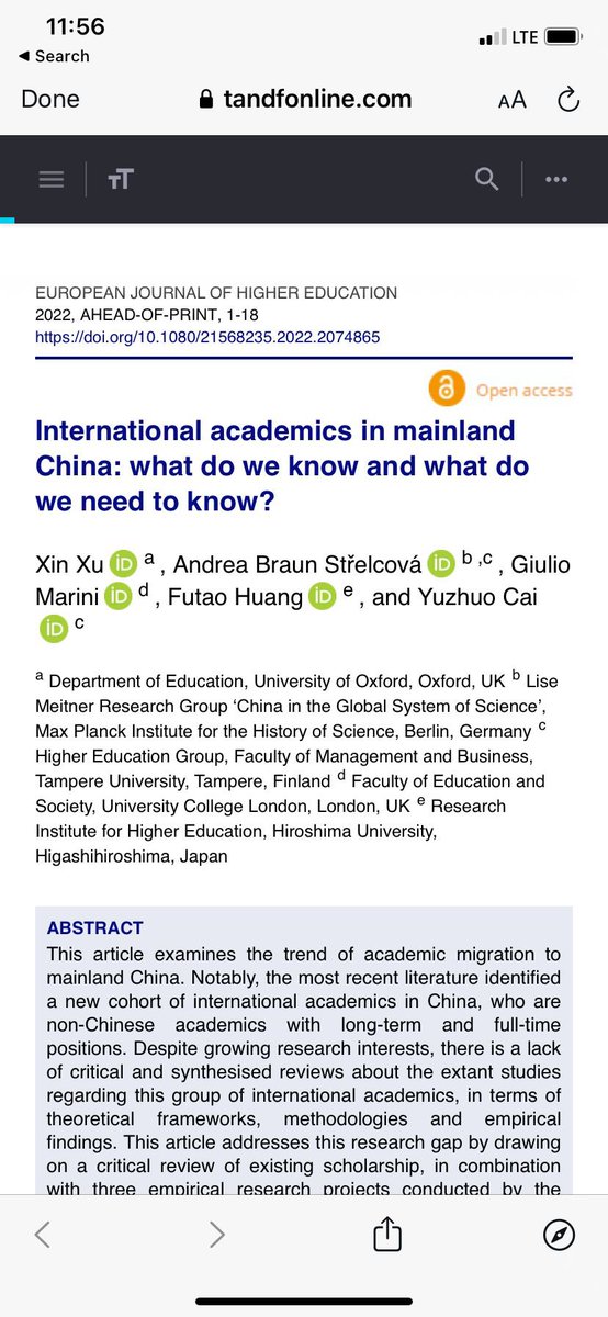 an_strel's tweet photo. 🧐 What’s life like in #China for foreign academics?🔖 new paper out now 🎉 #openaccess ✅ with @Xinxulily @giuliomarini @YuzhuoCai @rihe_hiroshima 🚨✍🏽➡️ https://t.co/5Y1s0k8k1c https://t.co/0zZZebXrnU