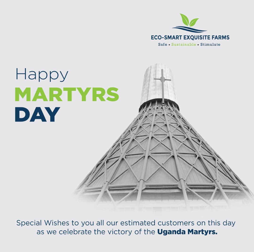 Happy Martyrs Day celebrations 🎉 from us <a href="/Eco_SmartFarms/">Eco-Smart Exquisite Farms LTD</a>