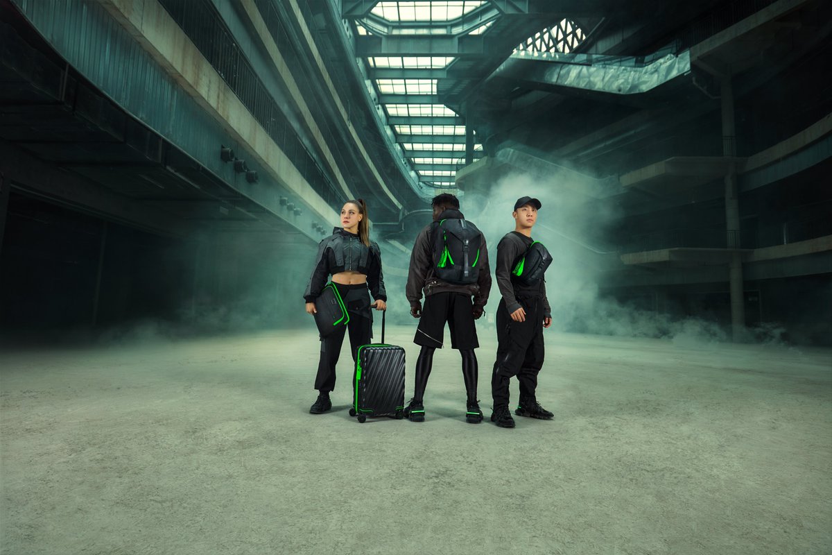 ONEEsports's tweet photo. TUMI and Razer have teamed up for a limited edition collection built specifically for gamers who #CarryHard. But you'll have to be quick – only 1337 units of each style are available around the world.
Level up your gear 👉 https://t.co/nMMRsjsFE6
#TUMIRazer https://t.co/IWswrI0lpB