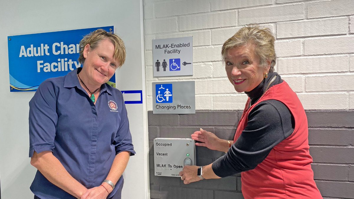 Bayswater Waves has a new <a href="/ChangingPlaceAU/">Changing Places AUS</a> accessible change facility, offering a safe and secure change space for people with disability visiting the pool 🏊

More: ow.ly/QUJ050JoPTl 

#perthpools #accessibilityinperth #bayswaterwaves #perthswimming #access #inclusion
