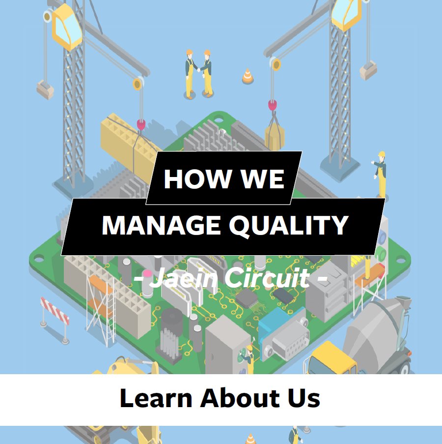 CircuitJaein's tweet photo. We all know quality is one of the most important factors of production. How do you achieve quality performance? 

Click here👉🏻https://t.co/Eyorsh5HGh to learn about how Jaein manages quality. https://t.co/KOaf4MdfO6