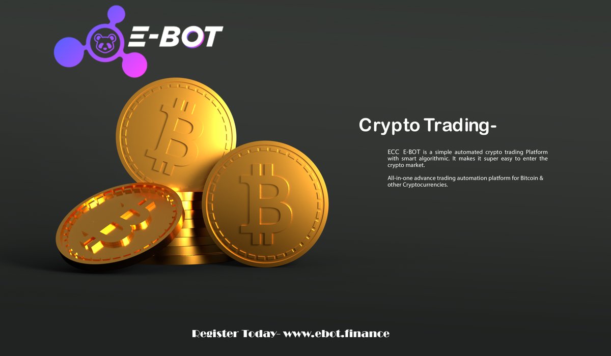 Etherconnt's tweet photo. ECC E-BOT is a simple automated crypto trading Platform with smart algorithmic. It makes it super easy to enter the crypto market.

✅Register Today👉https://t.co/wbwieVE60U

✅Join our Channel For more Details👉 https://t.co/tXicMQSsqJ

#Cryptotrading #Stablecoin #Staking #DeFi https://t.co/gP22saam8D