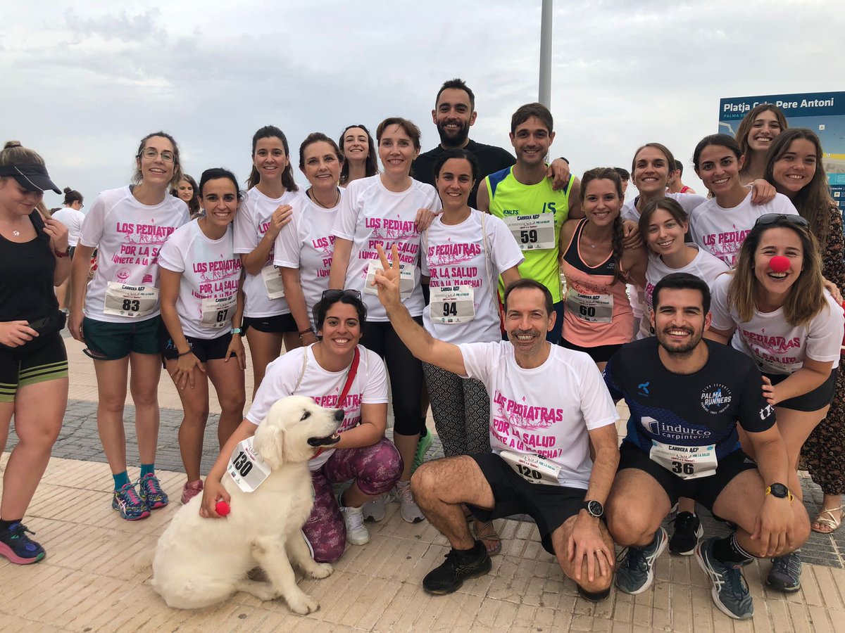 Victorag16's tweet photo. Inicio ayer del 68º Congreso de @aepediatria en Palma

Charla inaugural de @sonrisamedica y luego carrera solidaria para ayudar en esa labor tan importante que realizan

También contento por presentar el grupo #MIR del que formo parte como representante de @PediatriaBalear https://t.co/MO84620OBg