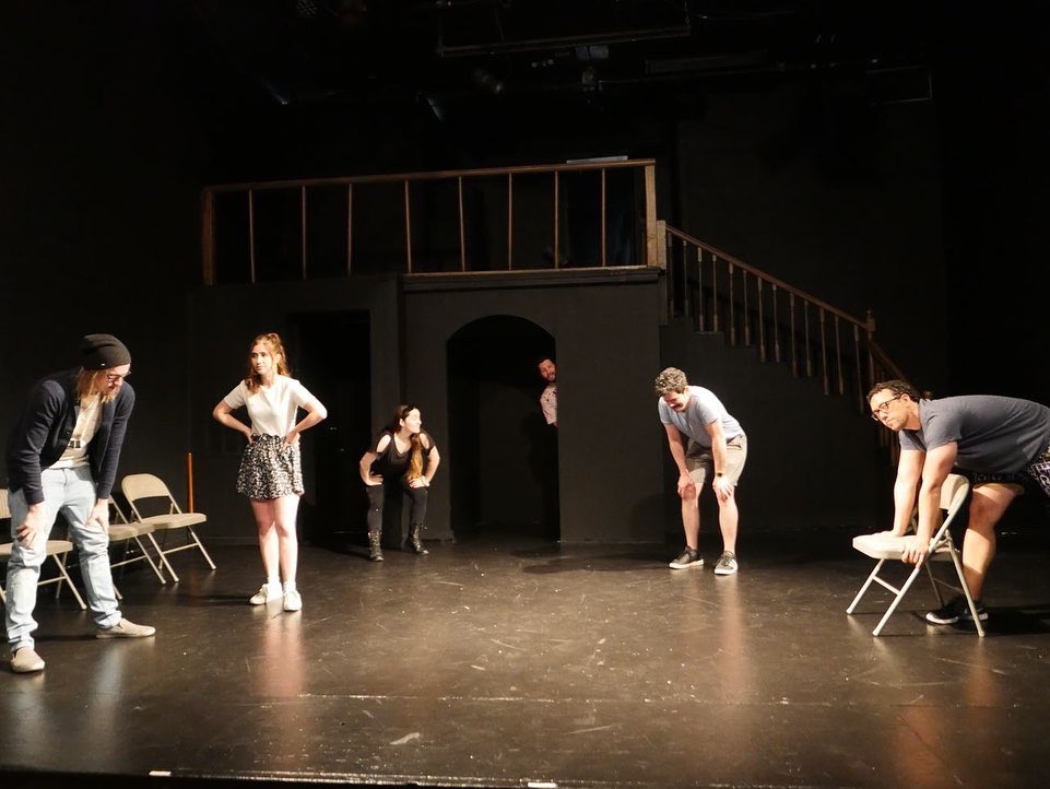 FakeIDprod's tweet photo. Real rehearsal photos. Not posed at all. 100% in the moment genuine stuff #hff22 https://t.co/8OYjAhYEN5