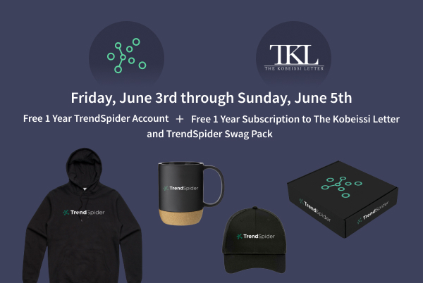 KobeissiLetter's tweet photo. 🚨 GIVEAWAY ALERT! 🚨

As avid supporters of technical analysis, we are giving away a 1 year free sub to @TrendSpider, a 1 year free sub to our services, and some swag!

To Enter:

1. Follow @KobeissiLetter 
2. RT/Like this post
3. Tag 3 friends in the comments

Contest ends 6/5! https://t.co/DX2GSuFsSz