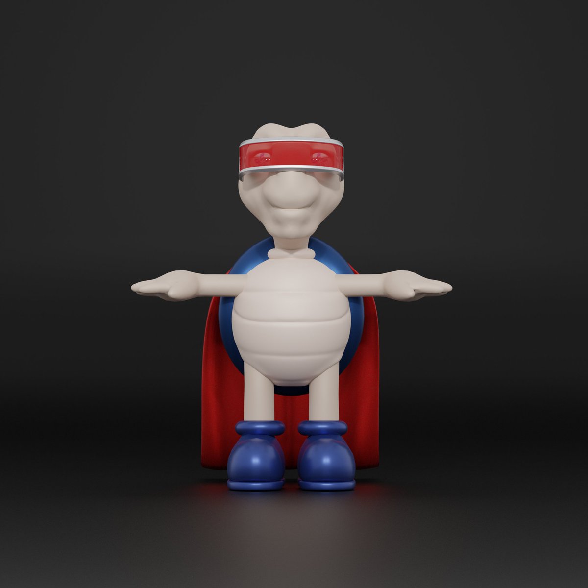 MetaTurtleClub's tweet photo. Not all heroes wear capes, except this one apparently does! 

The Meta Turtle Club is an art focused project devoted to raising awareness for ocean protection.

#savetheturtles #nft #nfts #nftproject #3dart #art #nftcollection #nftart #freemint #newproject @opensea https://t.co/BIC1WvkhbP