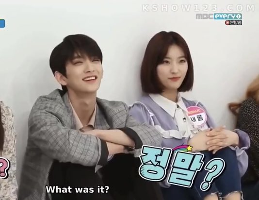 heejinfan's tweet photo. thread of joshua from seventeen and saerom from fromis_9 being the most supportive cousins in kpop https://t.co/4tk3PZ3oQB