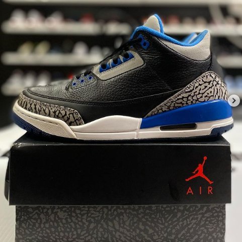 _retro_king's tweet photo. Retro 3 "2014 Sport Blue"
Sz 9.5 $160

https://t.co/hDK670EikT

#jordans #SNKRS https://t.co/LYQvzl6h5a