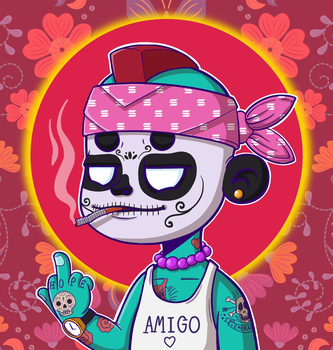 Hola Amigos! a la luna!🌑🚀

MintDate -  June 3rd, 10AM EST
Price - 0.15

We will close WL allocation in 3 hours!
Interact with this post Get your WL spots before it's too late!
Disc - discord.gg/HS4QJFhGvw
Site - emeraldkidz.com

#NFT #SOlananft #NFTs #Mint