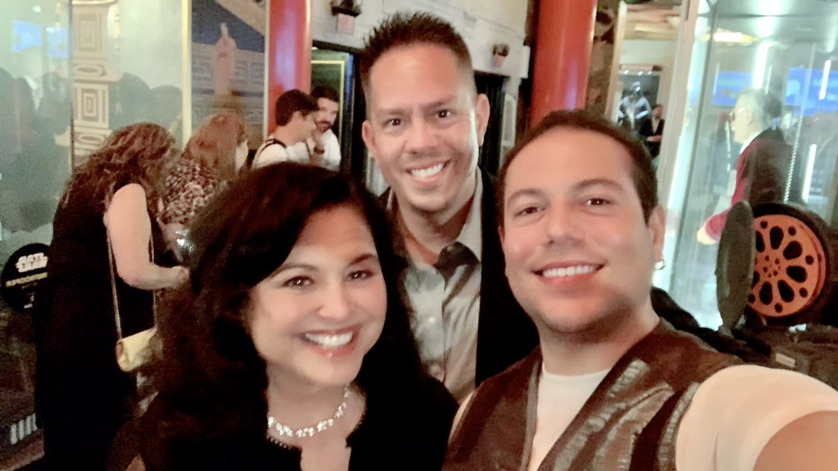 KNashvlia's tweet photo. Celebrating #Latinxfilmmakers with my clients @JearnestCO @theivanemilio so great to meet @FatheroftheBride #director @gazalazraki #dreambig #LALIFF #hispanictalent #dreamjob #nighttoremember #LatinoFilms #latinotalent #latina #producers #directors https://t.co/Odu8NU6Fgu