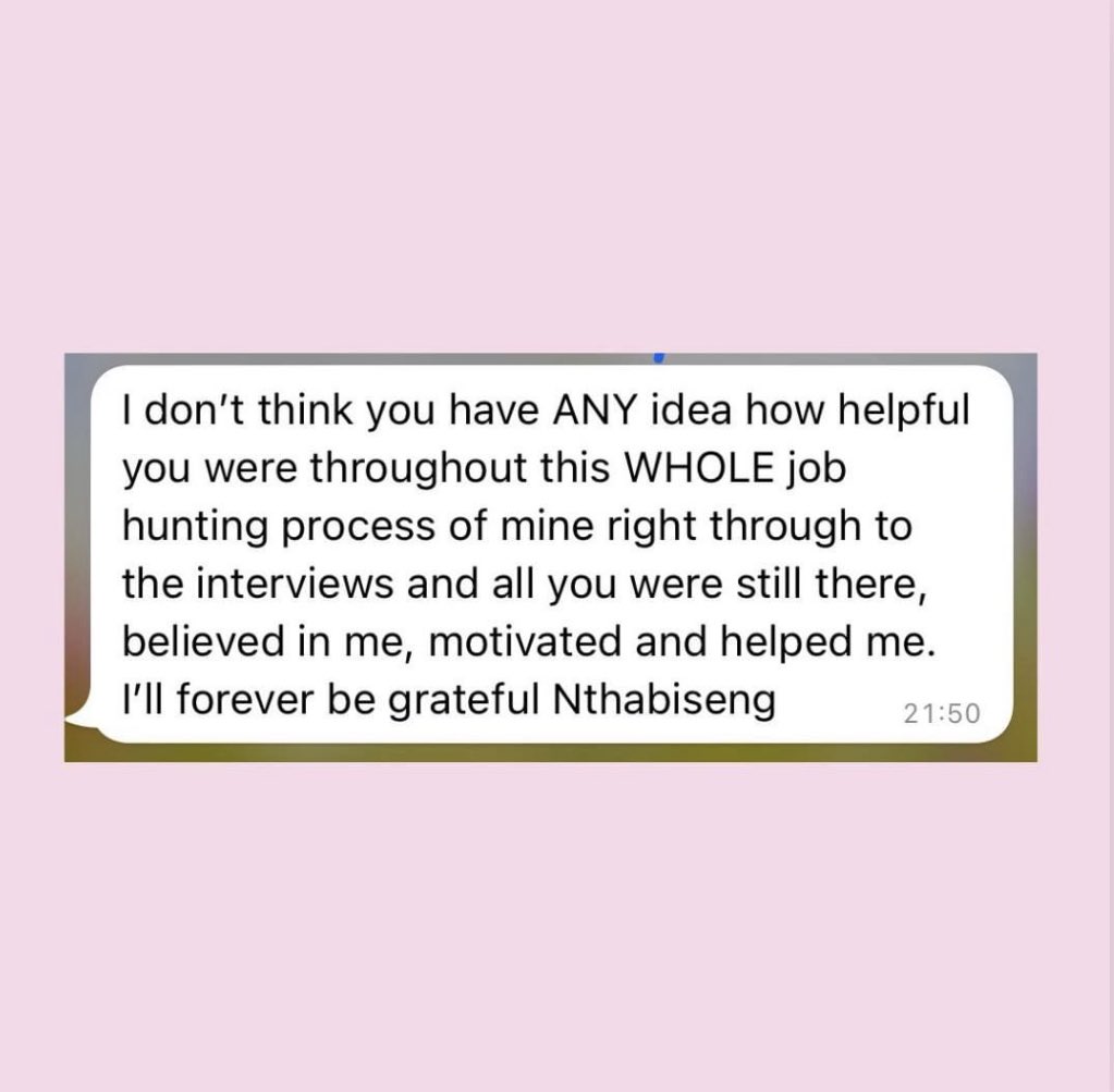 thebabe_designs's tweet photo. Job searching can be stressful and draining, that's why we've decided to add an additional full-service package to help you land the job. More info to come! 

Here's some feedback from a recent client of ours!

#CV #CVTips #ResumeServices https://t.co/NqK6mfzKA9