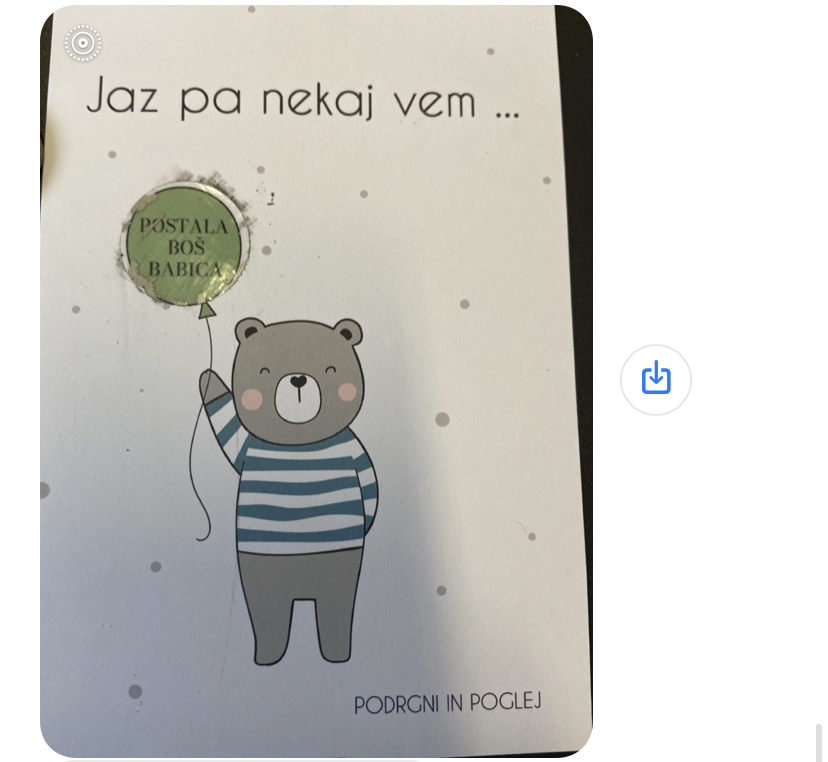 Moja mama je danes to dobila v pisarno. Ima samo dva otroka in nobena od naju ne ve nič o tem.