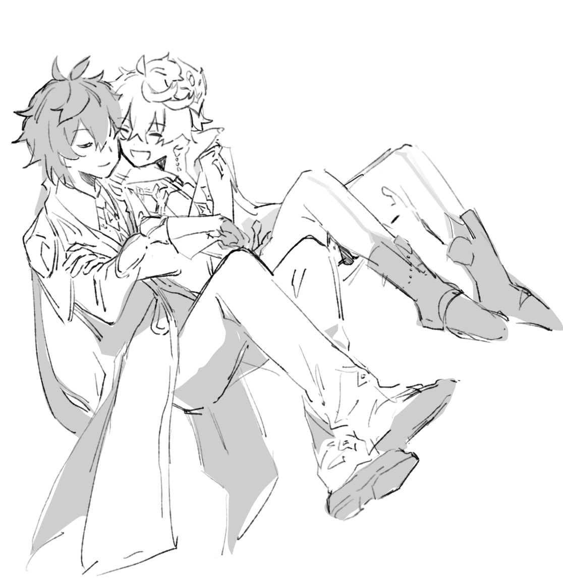 doodle before i sleep :p #zhongchi #鍾タル