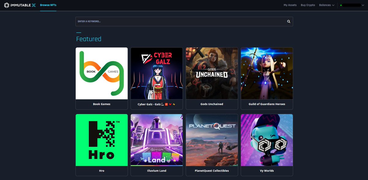 Yooldo_Games's tweet photo. We are now featured on the #immutableX Marketplace 🔥

https://t.co/UVX3FuswHU

Looking forward to building the future of #NFTs with @Immutable, supporting zero gas fees, instant trades, and carbon-neutral NFTs 🥰 https://t.co/9Ya4fJFpof