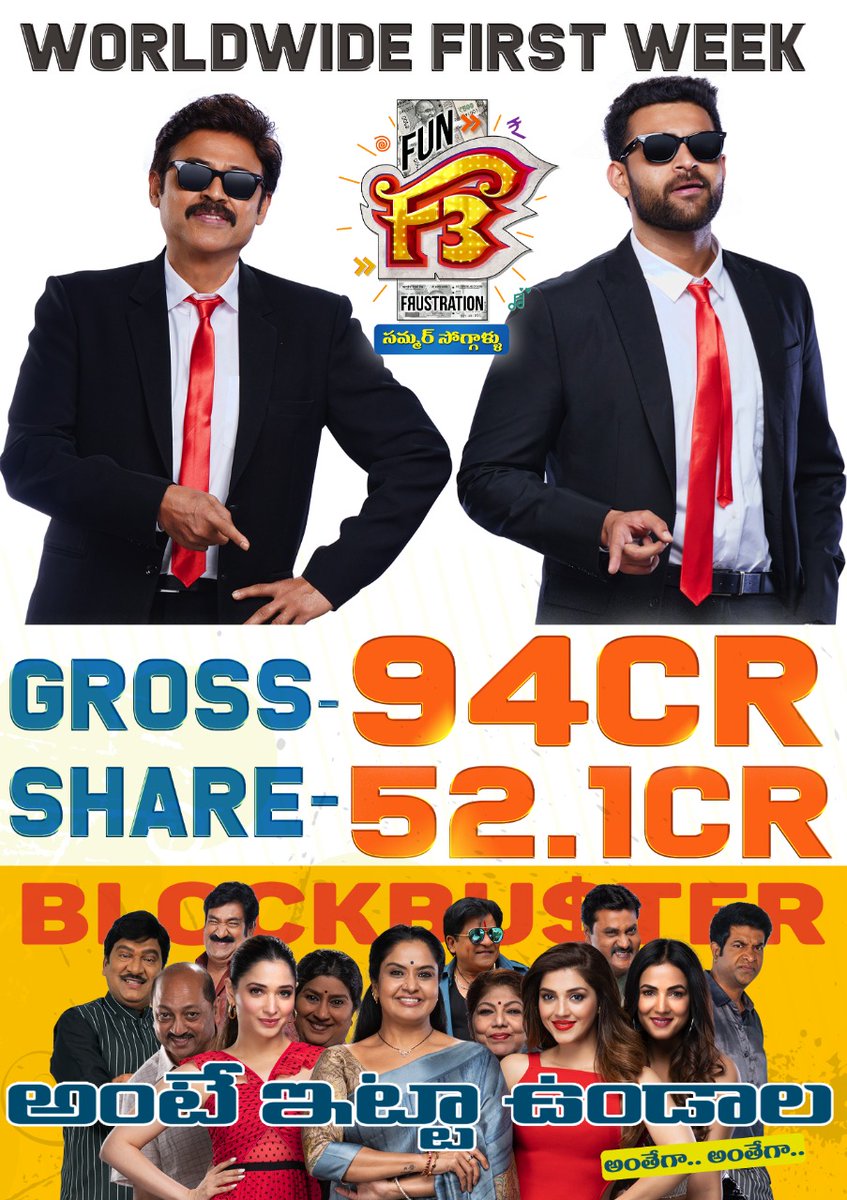 ChanduPolamara1's tweet photo. రేపు విశాఖలో #F3 
100 కోట్ల సంబరాలు
@shreyasmedia @AnilRavipudi 
@VenkyMama @SVC_official 
#tripleblockbuster #F3 https://t.co/Rlqz3toAfF