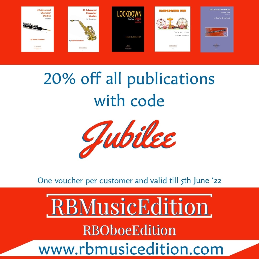 OboeWorkshops's tweet photo. Sale! 20% off all #oboe and #saxophone music! 

https://t.co/txcZoJ9IS3

#oboes #oboist #doublereed #musicpublisher #sheetmusic #saxophone #sax #woodwind #musicteacher #musiceducation https://t.co/ImEMPukpsn
