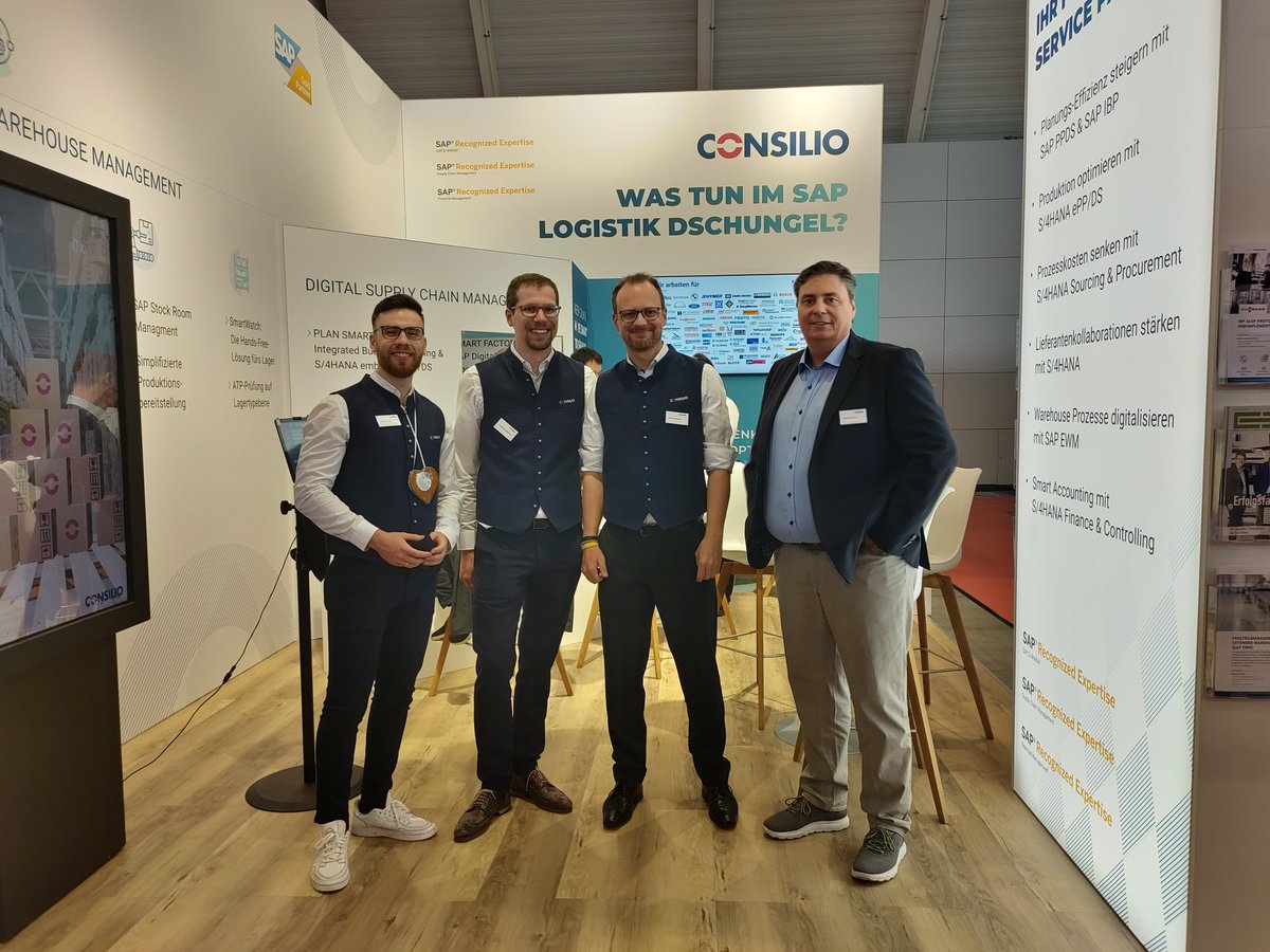 CONSILIOGmbH's tweet image. Das war die #LogiMAT 2022! Unser Eindruck: sehr gelungene Messe. Aus den ganzen Gesprächen haben wir herausgehört, wie sehr die Leute das Netzwerken auf der Messe vermisst und genossen haben - und wir natürlich auch!

Danke an alle Standbesucher.

#logimat22 #logistics #logistik