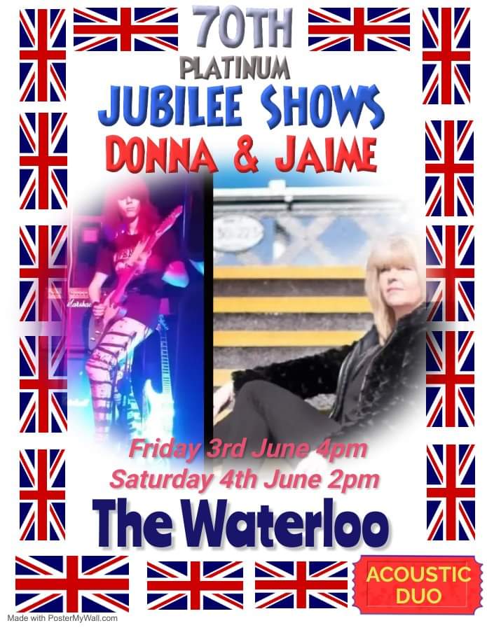 DonnaSoloArtis1's tweet photo. Join us today for our debut gig....
Newly formed acoustic duo...
Avenged Sevenfold,  Green Day, Thr Killers, Oasis, The Beatles, Good Charlotte,  My Chemical Romance,  Arctic Monkeys plus loads more
The Waterloo,  Weymouth https://t.co/YASVrzL5Xs