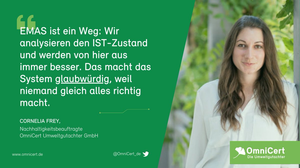 #EMAS4Climate #WirfuerEMAS <a href="/EMAS_Germany/">EMAS Deutschland</a> <a href="/DIHK_News/">DIHK</a> @zdh_news #EUGreenWeek

Warum wir für #EMAS werben und daran arbeiten, es in Unternehmen effektiv anzuwenden? 👇
