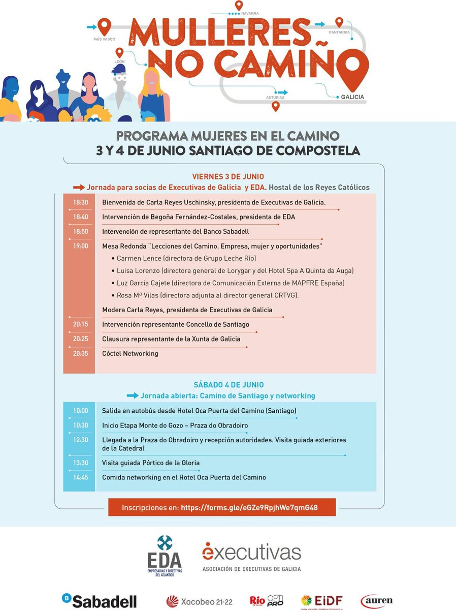📣Ey! Que ya no queda nada para que arranque la etapa final de Mujeres en el Camino 💪🤩

¿Estás preparada? 😉 Nosotras......SÍ. No pierdas detalle👇
