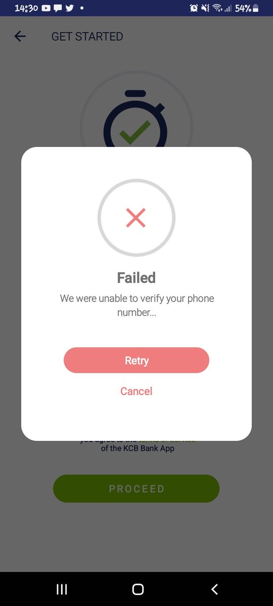 calebkemboikips's tweet photo. @KCBGroup  I can't verify my number https://t.co/stehEBkD6M