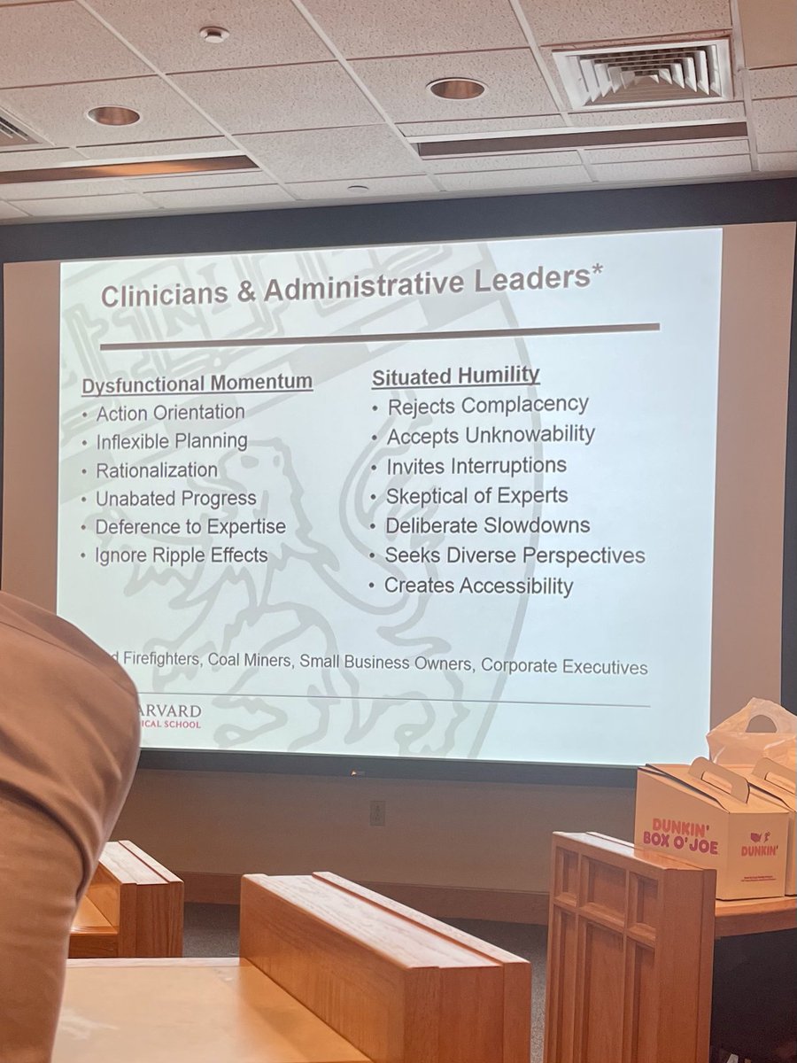 DrRianCharles's tweet photo. Great Grand Rounds @DartSurgery by Dr. @gmdoherty from @BrighamSurgery about how to lead teams! #DefineTheTeam #LeadTheTeam #CultivateLeadershipHabits #BalancingCommandVsCollaboration https://t.co/p9y0hraA96