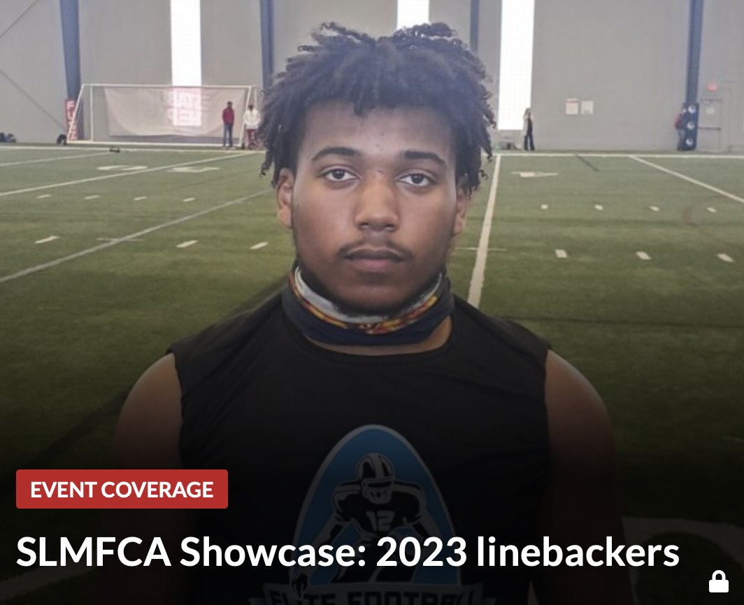 Taking a look at the top Missouri 2023 linebackers at the St. Louis Metro Football Coaches Association Spring Showcase for @PrepRedzoneMO, including @TyRudd2303 @elijah7ry @NoaIsaia and @DomN_28 - four guys who will all play college football. ($) prepredzone.com/2022/06/slmfca…