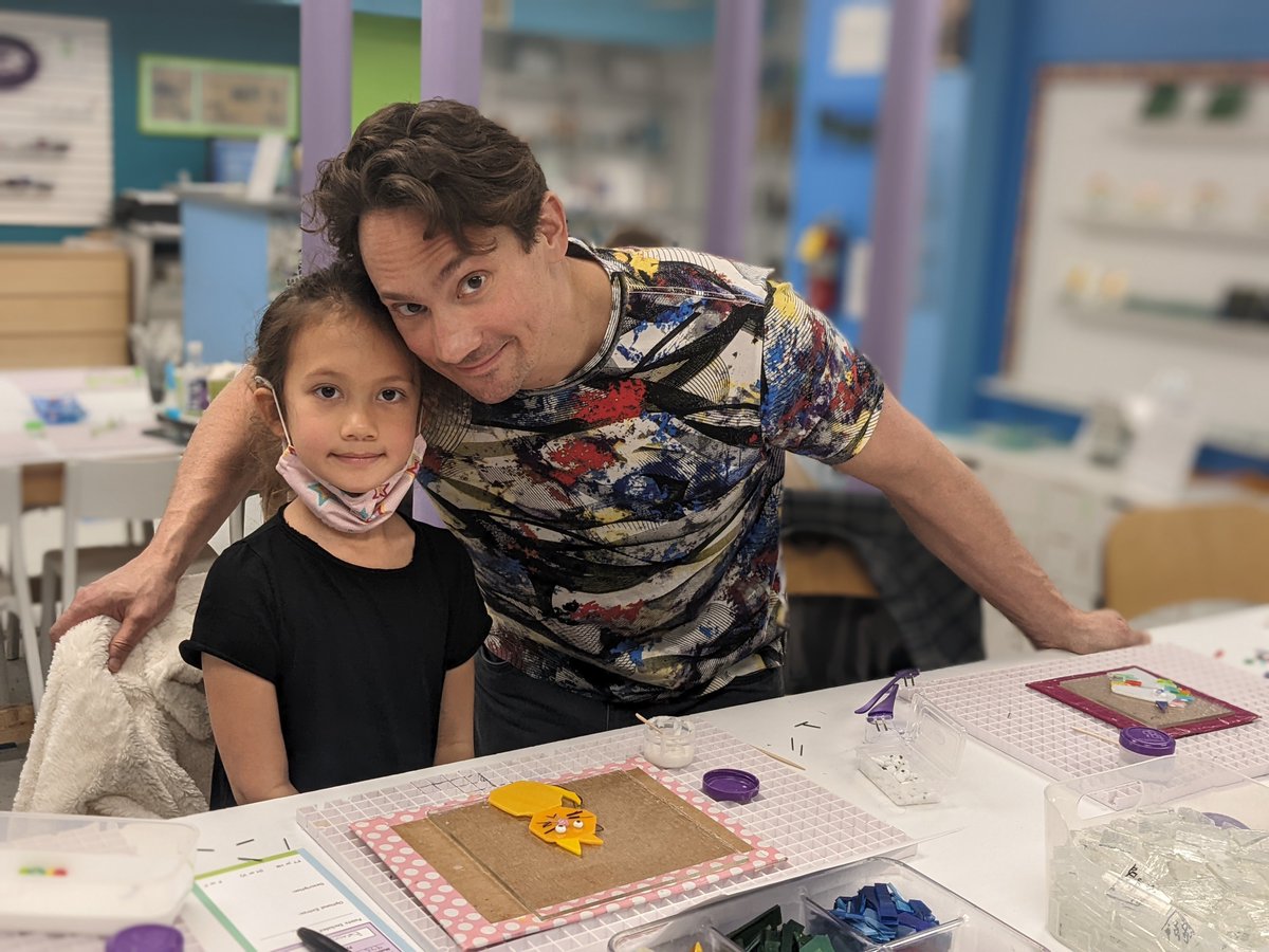 Yes, you will create a unique piece of glass art at Glassworks. But even more importantly, you will create a lasting memory!