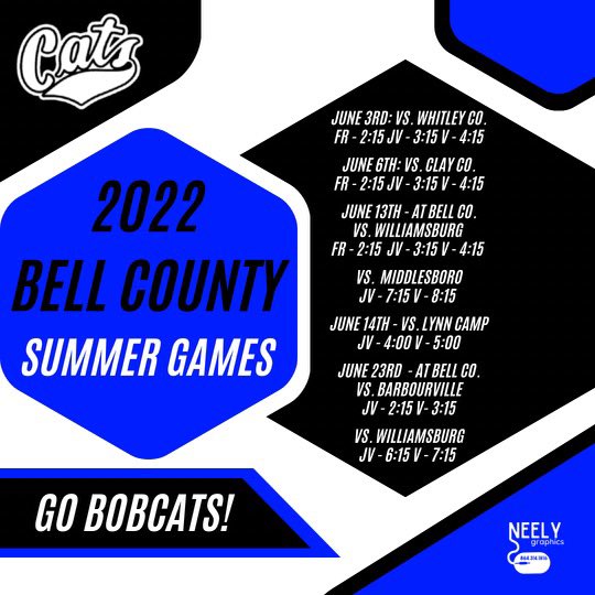 BellCountyBB's tweet photo. Home summer schedule!🏀 https://t.co/m5Kmja2y2C