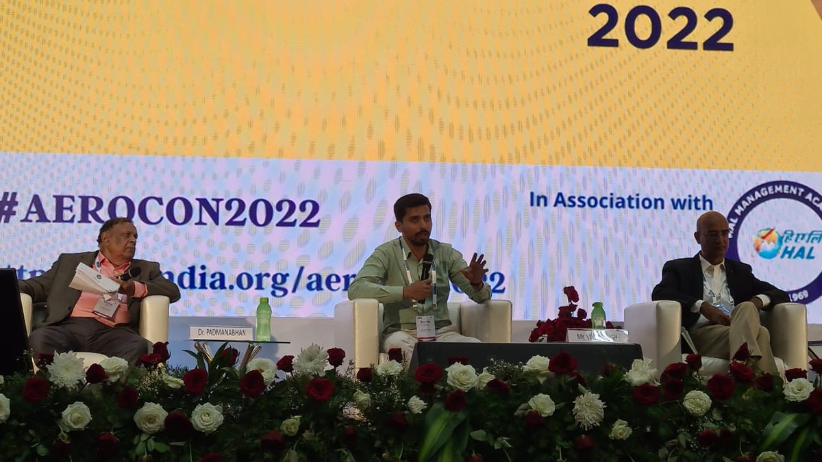Aereo_NextisNow's tweet photo. Thank you @DigitalSaeindia for inviting us to the Panel Discussion on 'Unmanned Aircraft Systems: Current Status &amp; Opportunities' at the #HAL Management Academy, #Bengaluru for AeroCON 2022.

#AeroCON2022 #saeindia #aerocon 

@Vipul_sing  @sbanshi https://t.co/wsv3LWab0K