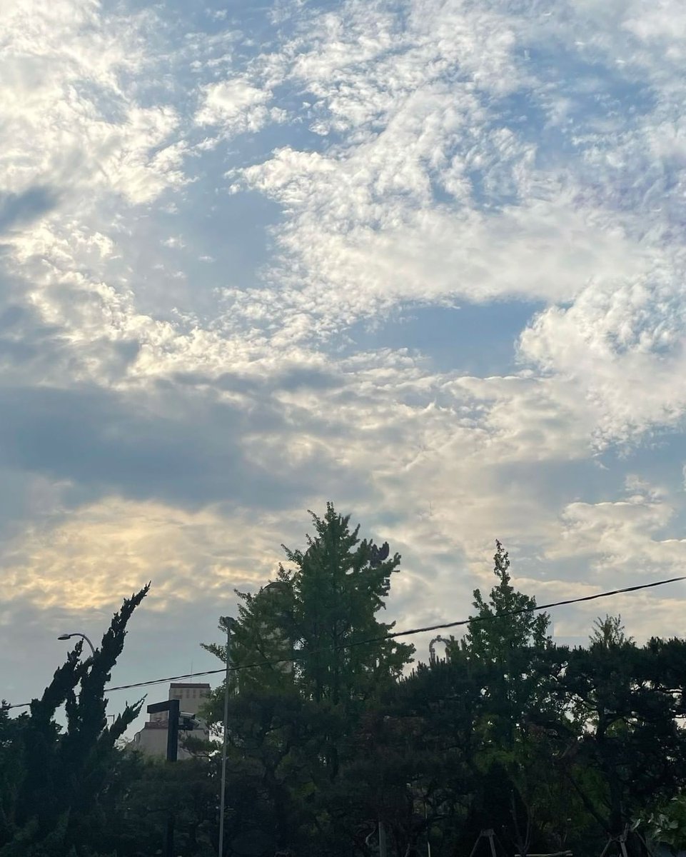 leowon_official's tweet photo. The sky is beautiful everyoneโบ๏ธ When Iโm happy, the scenery I see when I go out from work for a while is always healingโ๏ธ๐ Do you have any actions or methods to do when you need healing even after working hard? I wonder! ๐ฅ
#SangwonLens
#์์๋ ์ฆ
#ํธ๋ ์ด๋์์ด #์์ #sangwon https://t.co/uIX67O8DS3