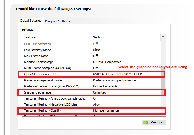 生わっふる ᐡ ᐡ ノ Valorant 最強設定 このnvidia設定できてないとpcの能力出てないらしいです ご参考に Valorant T Co yug1mfrj Twitter