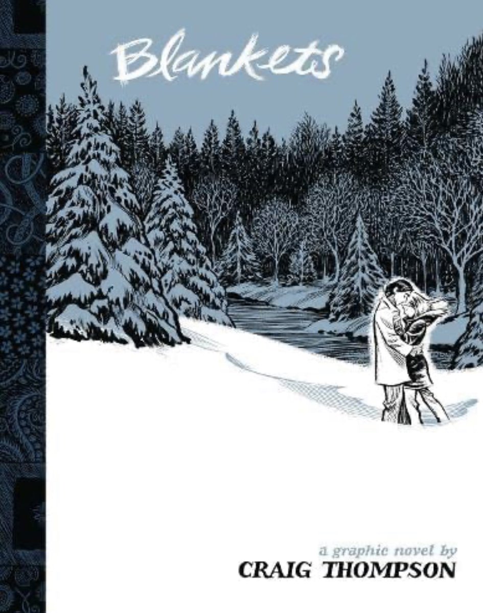 sheridanthomas's tweet photo. @scottEmovienerd I can’t believe that Blankets hasn’t been recommended by more people. Probably the best graphic novel I’ve ever read. https://t.co/IGLtSC0xAY