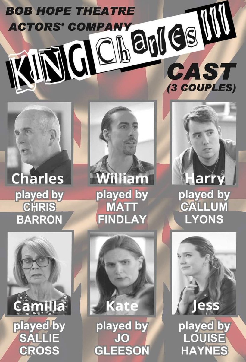 1/3 With less than two weeks to go (15th to 18th June) make sure you don't miss out on this beautifully crafted production.
Tickets and more details from bobhopetheatre.co.uk