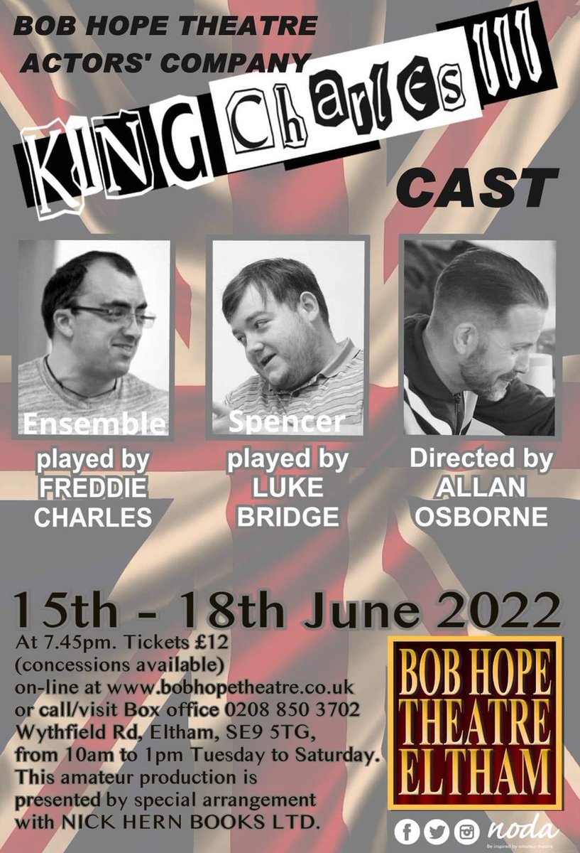 3/3 #kingcharlesiii #kingcharleslll #supportlocaltheatre