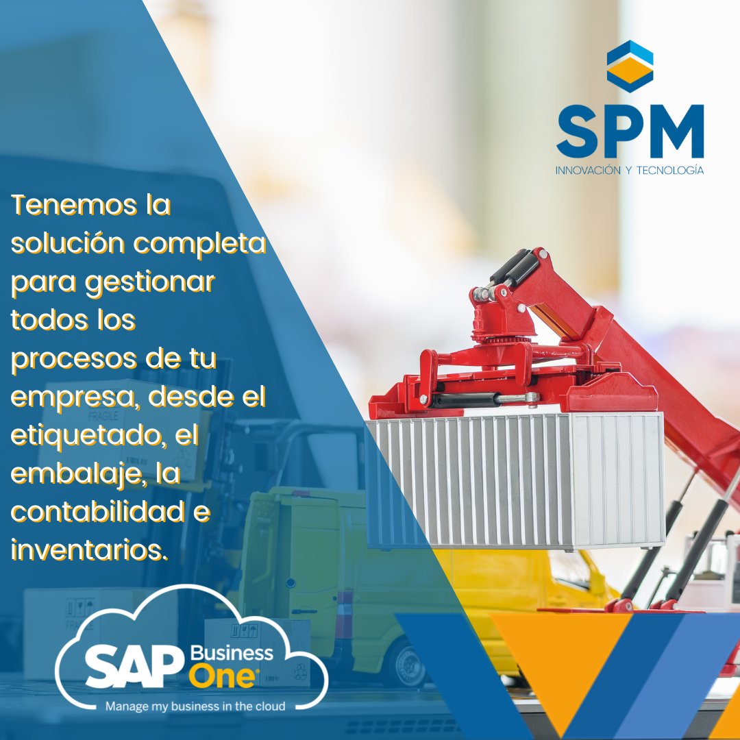 SPM_ITMEX's tweet photo. SAP Business One es el recurso para que las PYMES lleven a cabo una solución de extremo a extremo con la máxima eficiencia y controlando los ciclos financieros y de la cadena de suministro.
.
.
.
.
#ERP #SAP #Solucionesempresariales #PYMES #Empresainteligente #controldetunegocio https://t.co/K3cgWGdKUn