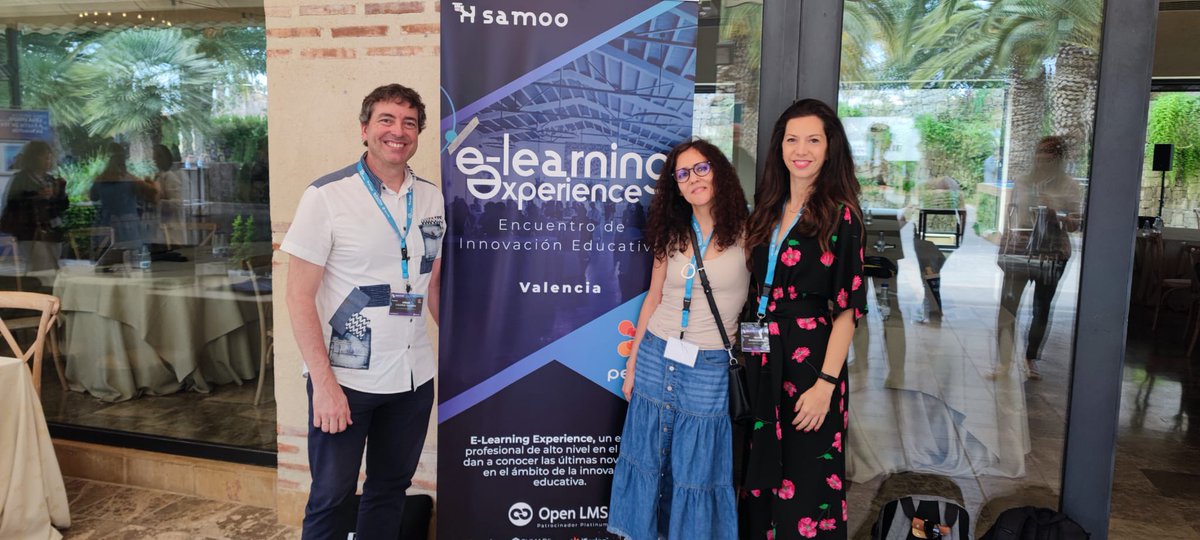 URJConline's tweet photo. ¡Finalizando el segundo día en el  #elearningexperience 2022! ¡Una gran oportunidad para conocer más sobre experiencias de usuario, infraestructuras procesos de enseñanza-aprendizaje en #elearning…!

#conference

@CaceresTaladriz @nataliaestebans @srosadom https://t.co/QIP4BcTbM9